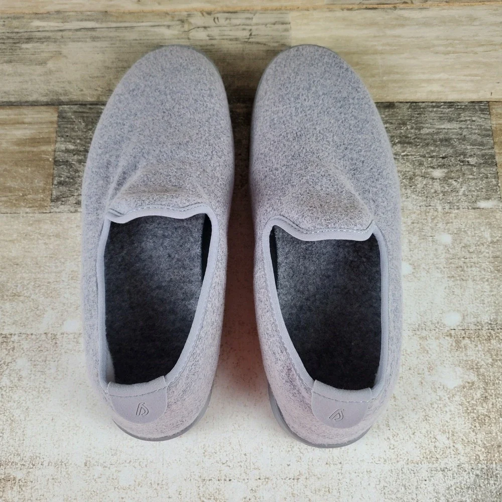 Allbirds Wool Lounger Mens Shoes Sz 9 Athletic Gray Slip On Sneakers Loafers